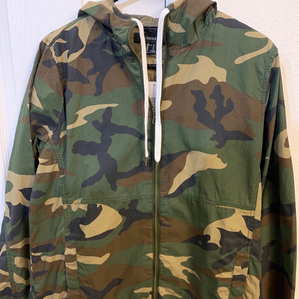 Brand new camouflage jacket!